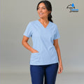 Filipina 502 Quirúrgica Mujer Azul Plumbago Antifluido FW