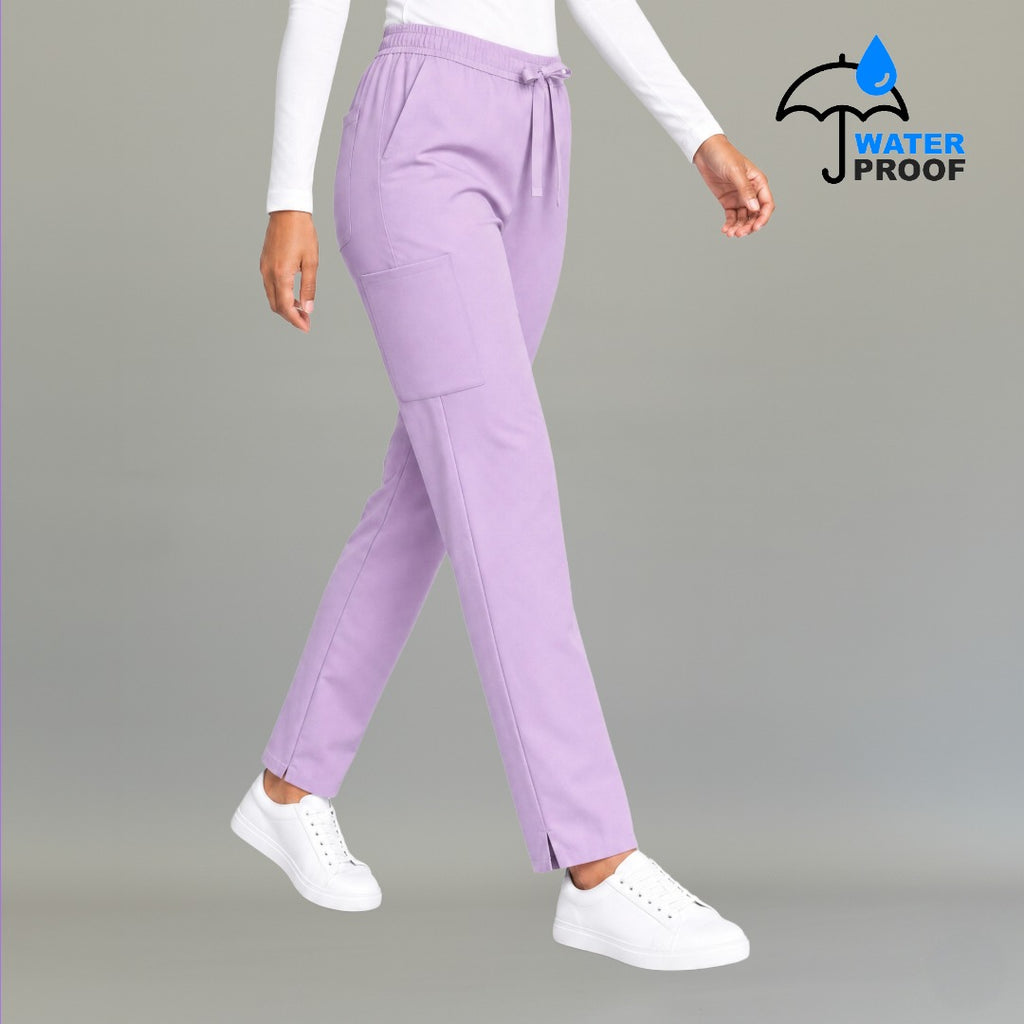 Pantalón 502 Quirúrgico Mujer Lila Antifluido Relaxed