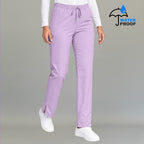 Pantalón 502 Quirúrgico Mujer Lila Antifluido Relaxed