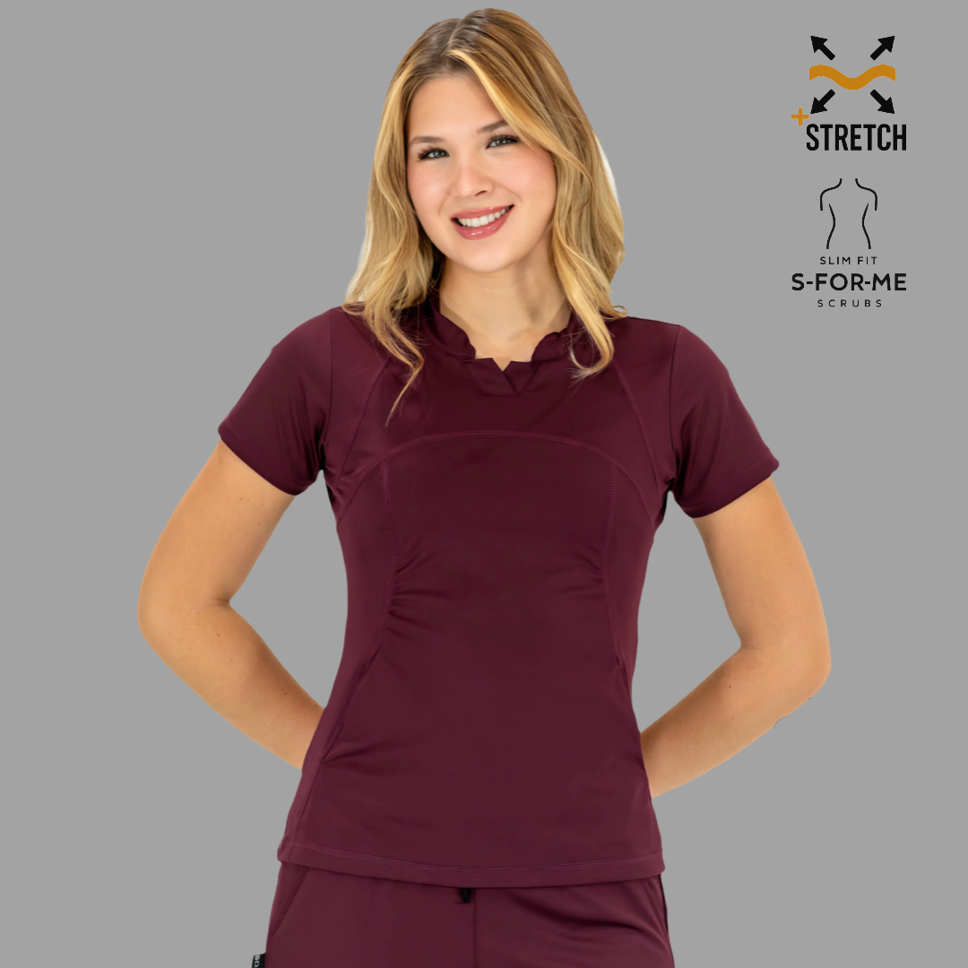 Filipina Quirúrgica Vino Mujer, Super Stretch, Scrubs 910