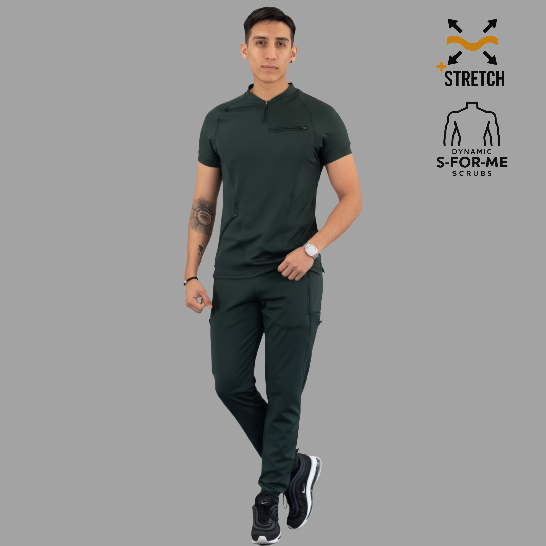 Conjunto Quirúrgico Super Stretch Hombre – Estilo 920 Verde