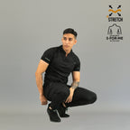 Filipina Quirúrgica Super Stretch Negra Hombre, Scrubs 905