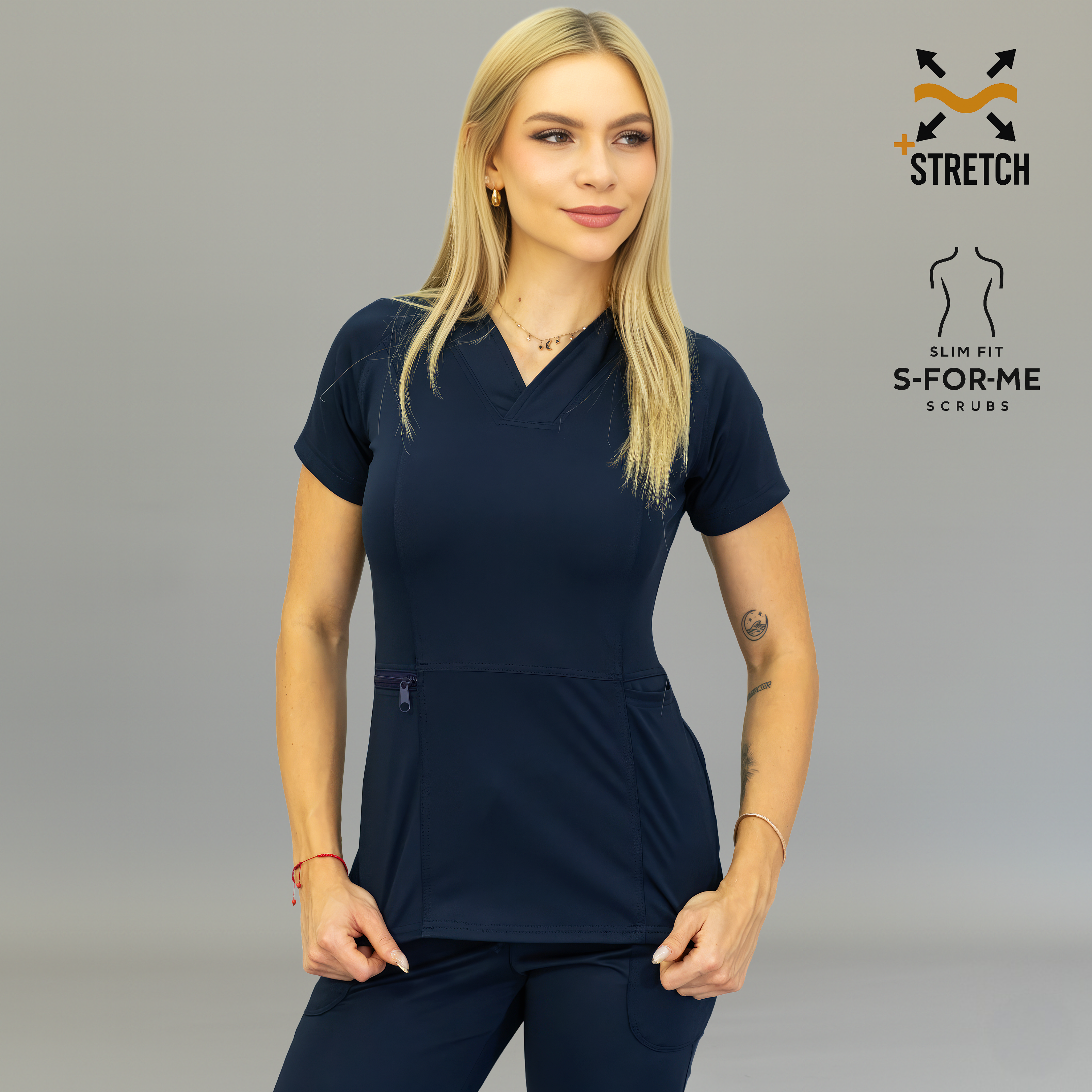 uniformes azul marino