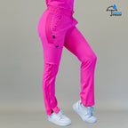 Pantalón Quirúrgico Mujer 530 Rosa Fiusha Relaxed - Scrubs 530