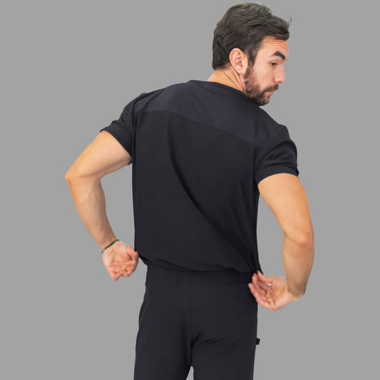 Filipina 530 Quirúrgica Negra Hombre, Scrubs 530