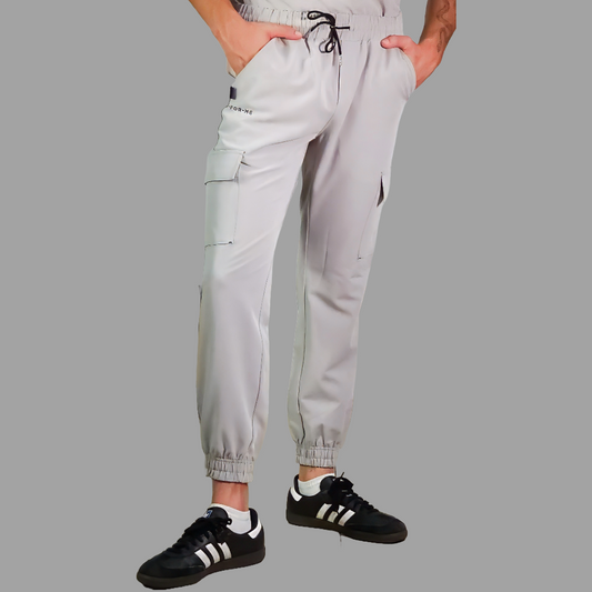 Conjunto Quirúrgico Antifluido Hombre – Estilo 300 Gris Perla