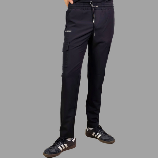Pantalon Quirurgico Antifluido Hombre, Scrubs 300 Negro