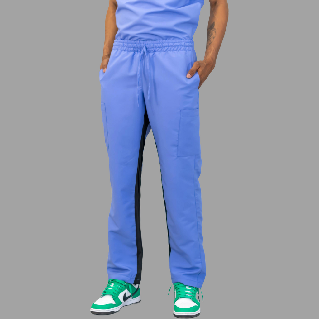 Conjunto Quirúrgico Unisex · Modelo 500 Basic · Azul Plumbago