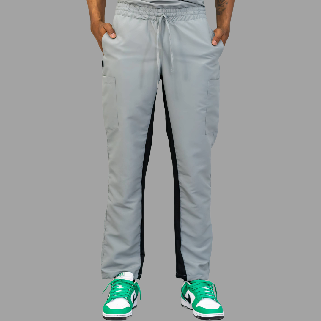 Pantalón Quirúrgico 500 Unisex Basic Gris Perla Antifluido-cloro resistente Scrubs 500 FW