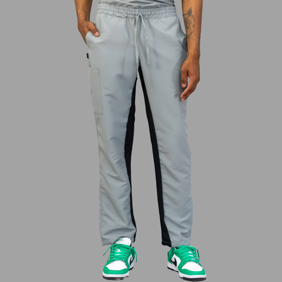 Pantalón Quirúrgico 500 Unisex Basic Gris Perla Antifluido-cloro resistente Scrubs 500 FW