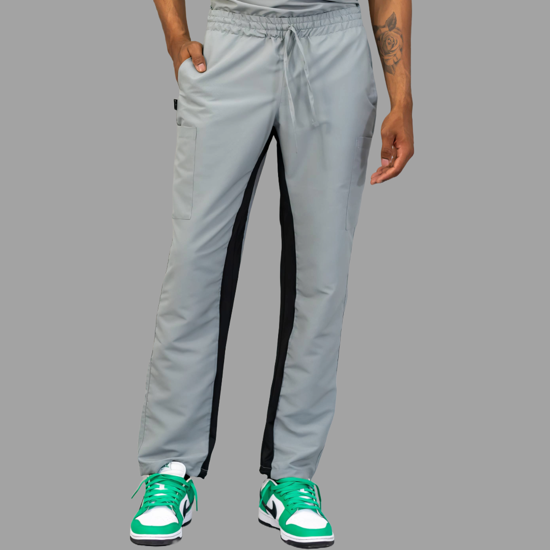Pantalón Quirúrgico 500 Unisex Basic Gris Perla Antifluido-cloro resistente Scrubs 500 FW