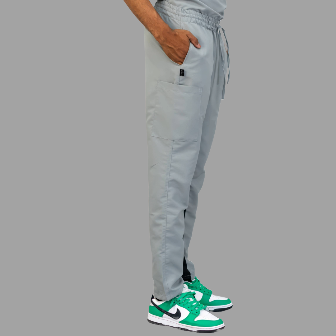 Pantalón Quirúrgico 500 Unisex Basic Gris Perla Antifluido-cloro resistente Scrubs 500 FW