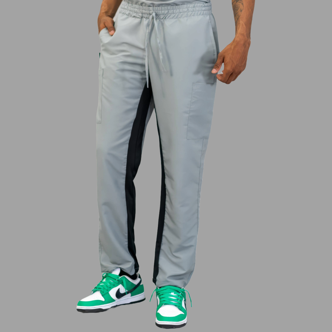 Pantalón Quirúrgico 500 Unisex Basic Gris Perla Antifluido-cloro resistente Scrubs 500 FW