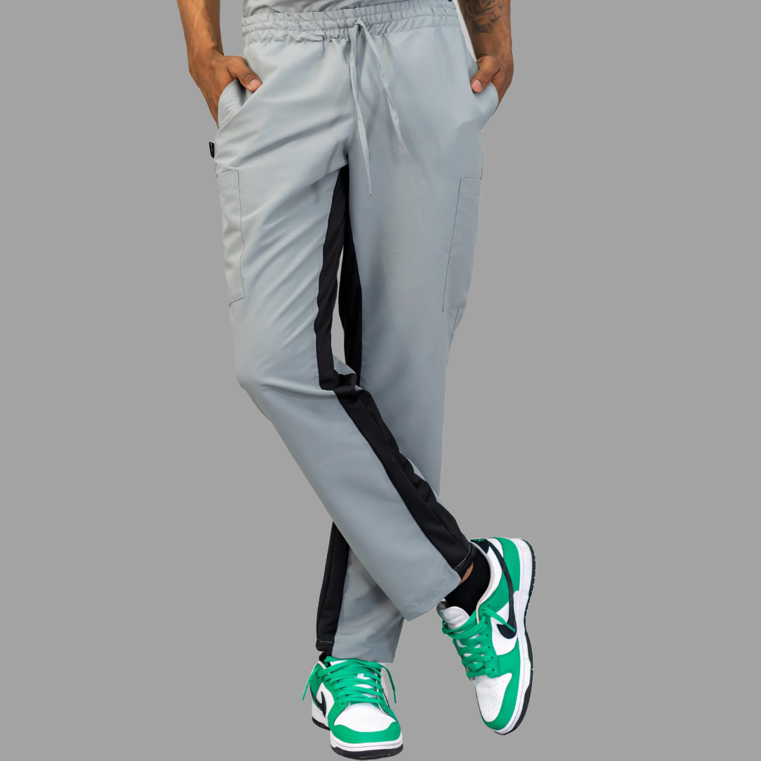 Pantalón Quirúrgico 500 Unisex Basic Gris Perla Antifluido-cloro resistente Scrubs 500 FW