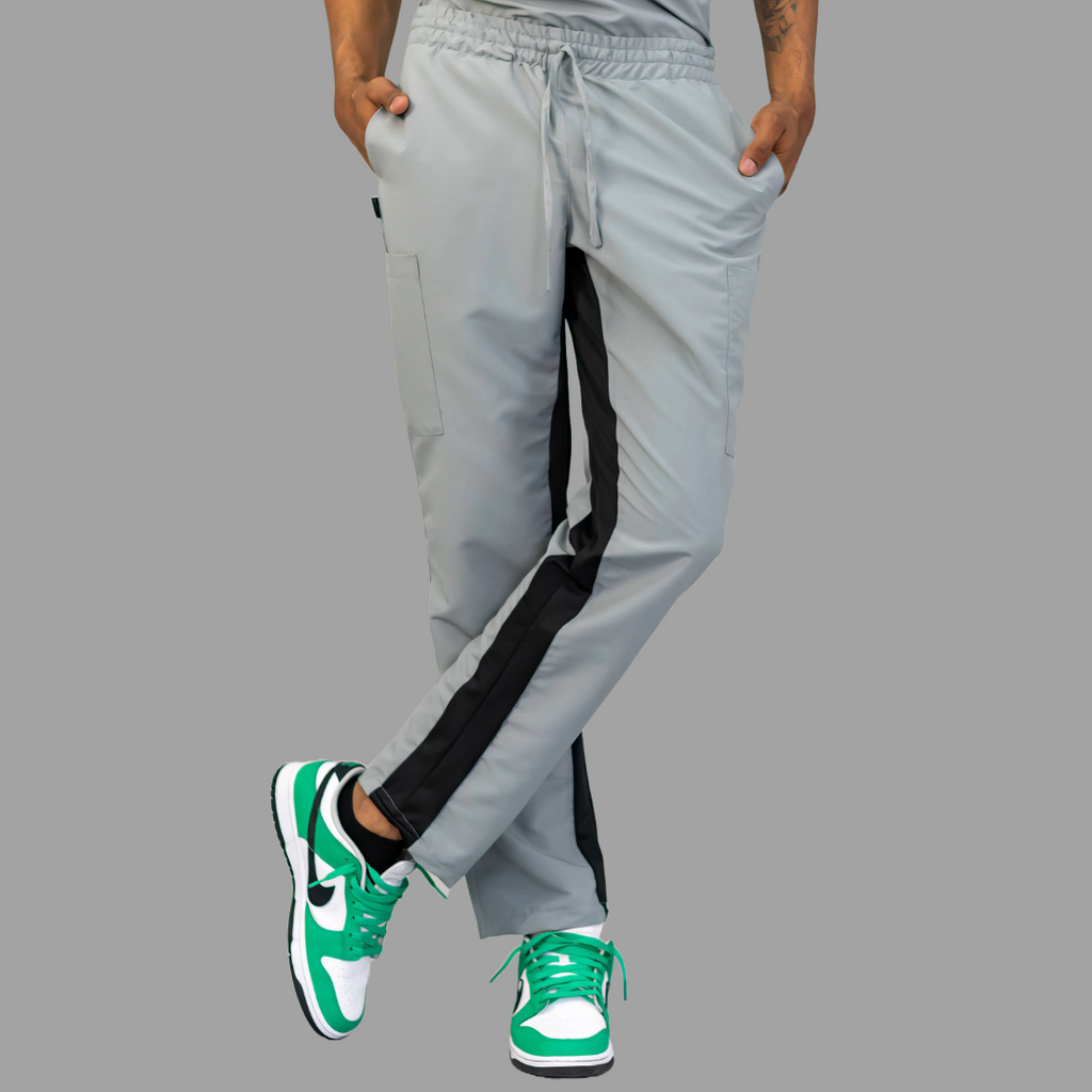 Pantalón Quirúrgico 500 Unisex Basic Gris Perla Antifluido-cloro resistente Scrubs 500 FW