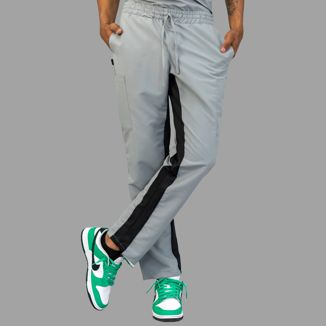 Pantalón Quirúrgico 500 Unisex Basic Gris Perla Antifluido-cloro resistente Scrubs 500 FW