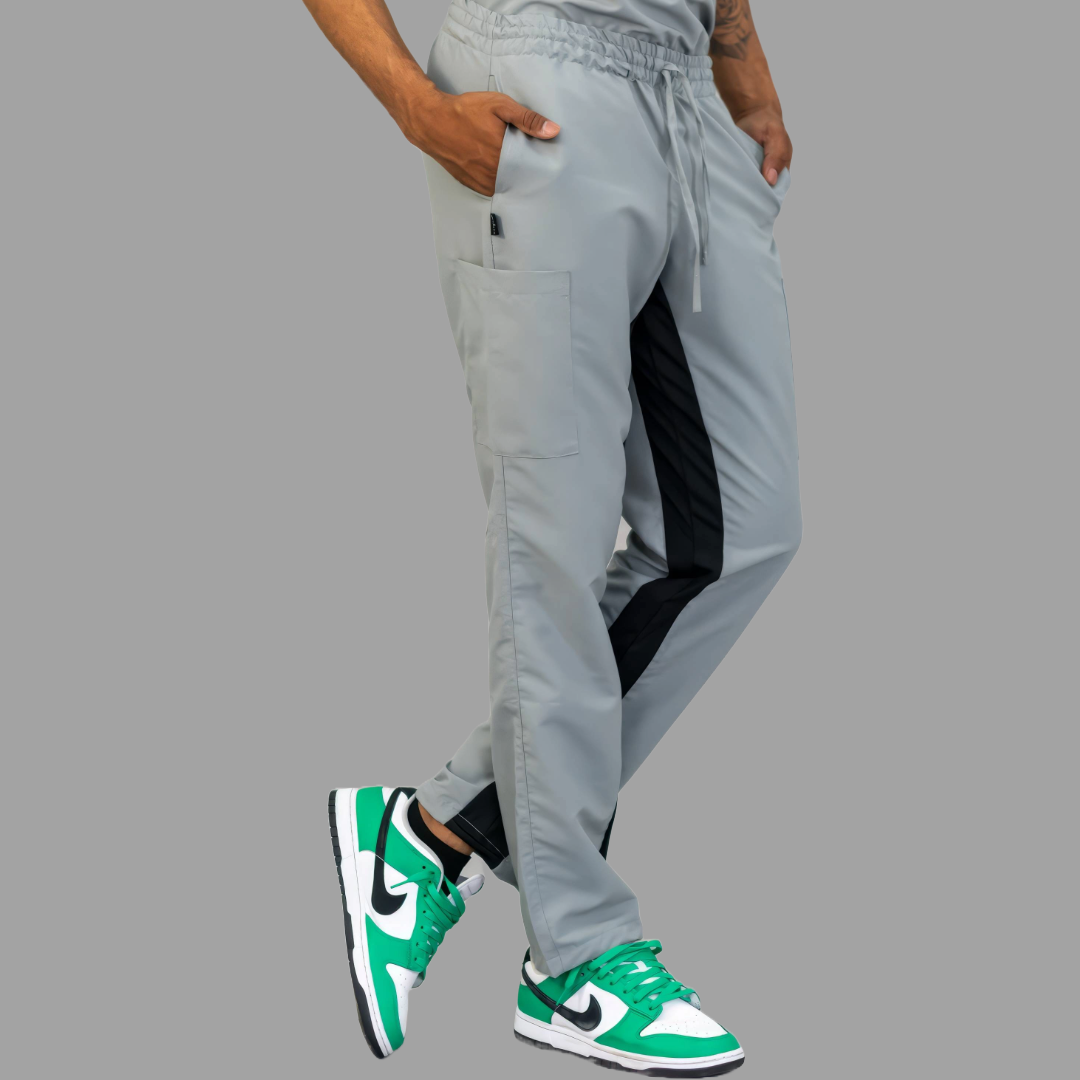 Pantalón Quirúrgico 500 Unisex Basic Gris Perla Antifluido-cloro resistente Scrubs 500 FW