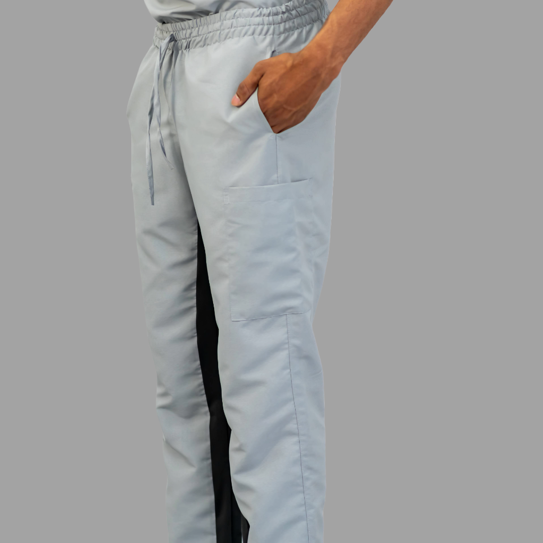 Pantalón Quirúrgico 500 Unisex Basic Gris Perla Antifluido-cloro resistente Scrubs 500 FW