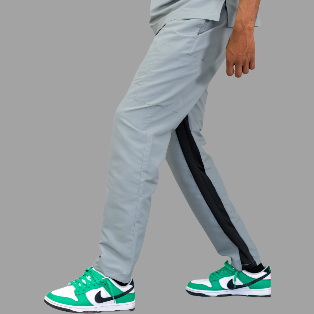 Pantalón Quirúrgico 500 Unisex Basic Gris Perla Antifluido-cloro resistente Scrubs 500 FW