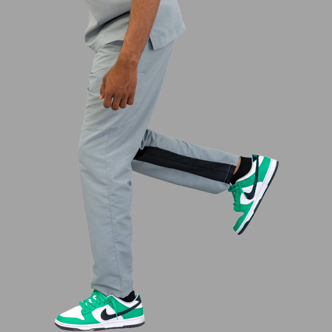Pantalón Quirúrgico 500 Unisex Basic Gris Perla Antifluido-cloro resistente Scrubs 500 FW