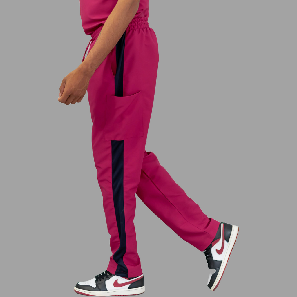 Conjunto Quirúrgico Unisex · Modelo 500 Basic · Color Vino