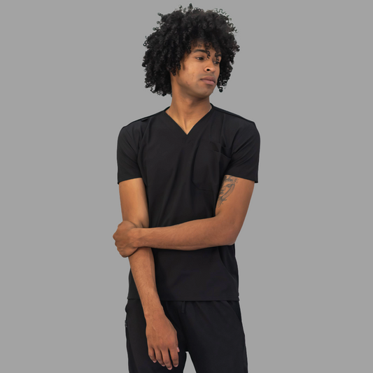Filipina Hombre 530 Quirúrgica Negra, Scrubs 530