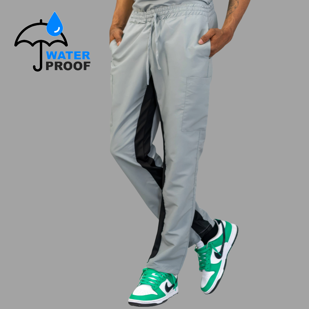 Pantalón Quirúrgico 500 Unisex Basic Gris Perla Antifluido-cloro resistente Scrubs 500 FW