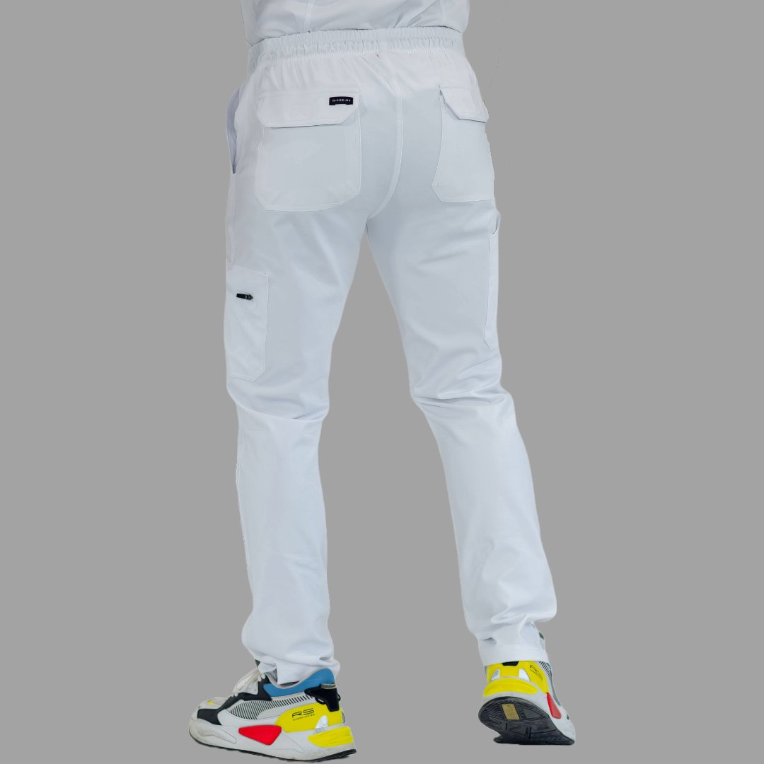 Men's Pants 930 White Super Stretch, Scrubs 930