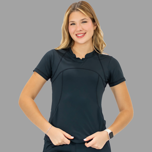 Filipina Quirúrgica 910 Azul Marino Mujer, Super Stretch, Scrubs 910