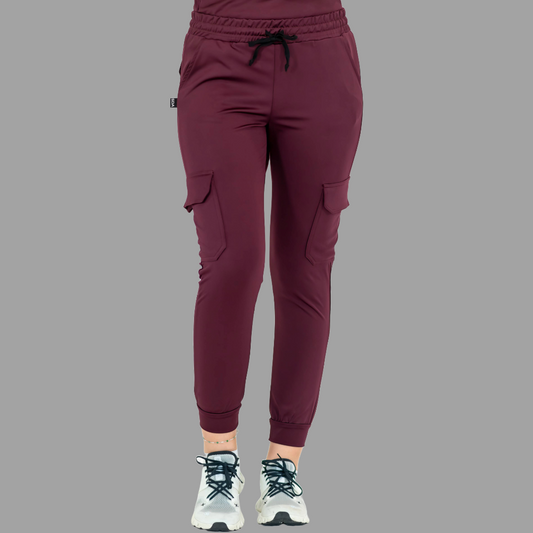Jogger Quirúrgico, Vino Mujer Super Stretch, Scrubs 910