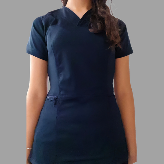 Filipina Quirurgica Azul Marino Dama 902