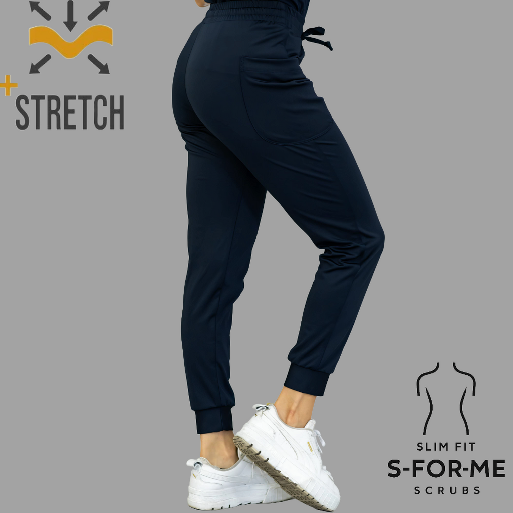 Jogger Quirúrgico Azul Marino Dama 902