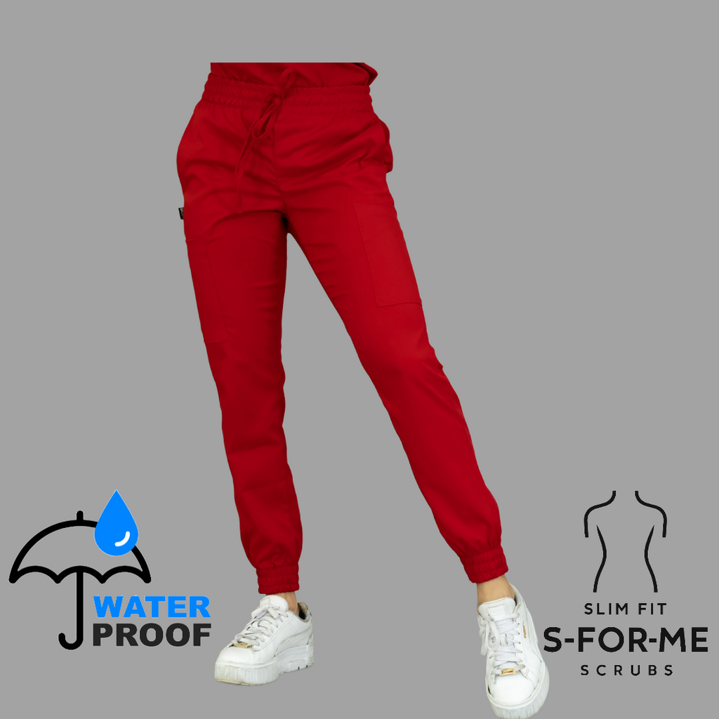 Jogger Mujer 501 Quirurgico Rojo lotus
