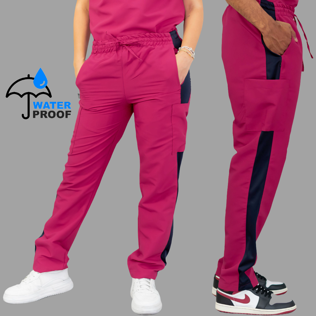 Conjunto Quirúrgico Unisex · Modelo 500 Basic · Color Vino