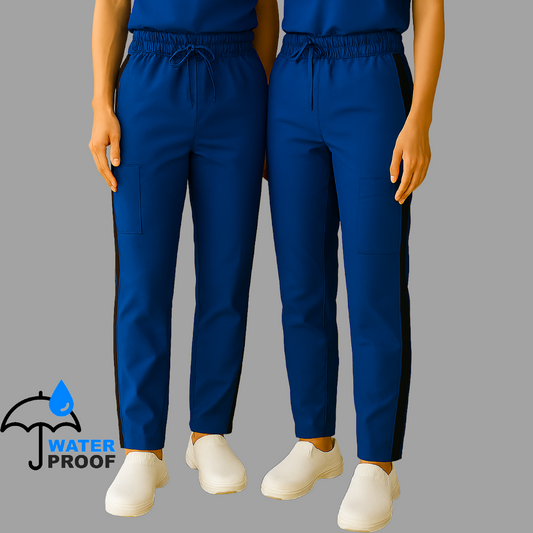 Pantalón Quirúrgico 500 Unisex Basic Azul Rey Antifluido-cloro resistente Scrubs 500 FW
