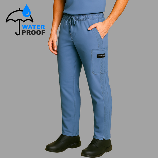 Pantalon Hombre 530 Quirúrgico Azul Plumbago Relaxed, Scrubs 530