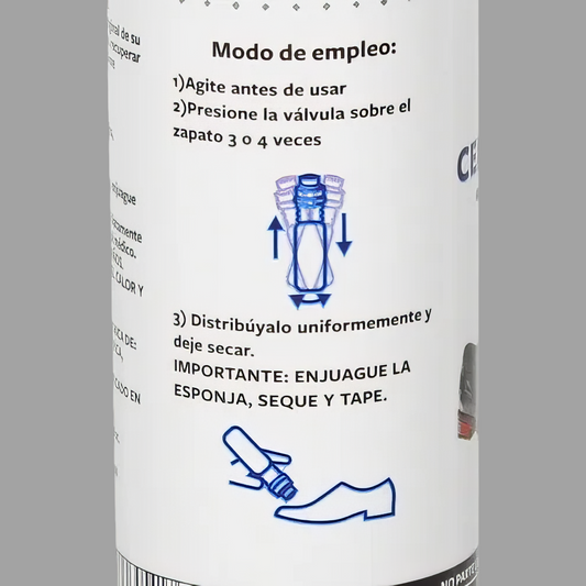 Cera Liquida Para Calzado Blanco