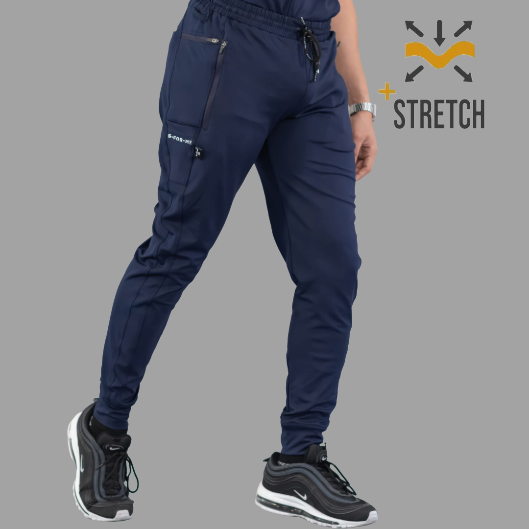 Jogger Quirúrgico Hombre Azul Marino Super Stretch, Scrubs 920