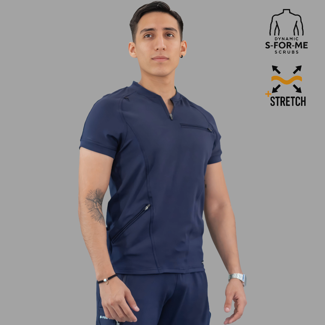 Conjunto Quirúrgico Super Stretch Hombre – Estilo 920 Azul Marino