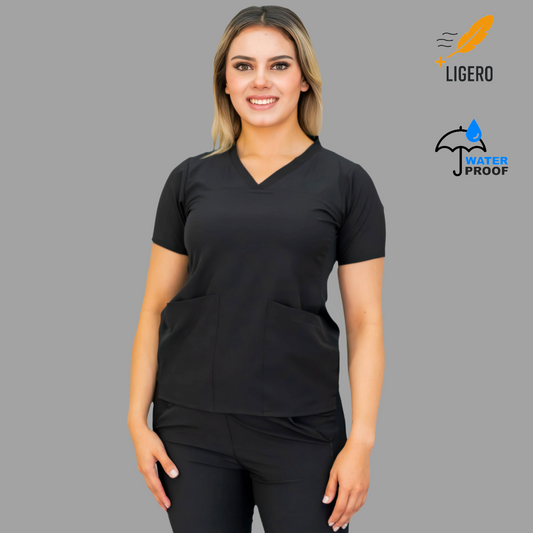 Filipina Mujer 530 Quirúrgica Negra, Scrubs 530