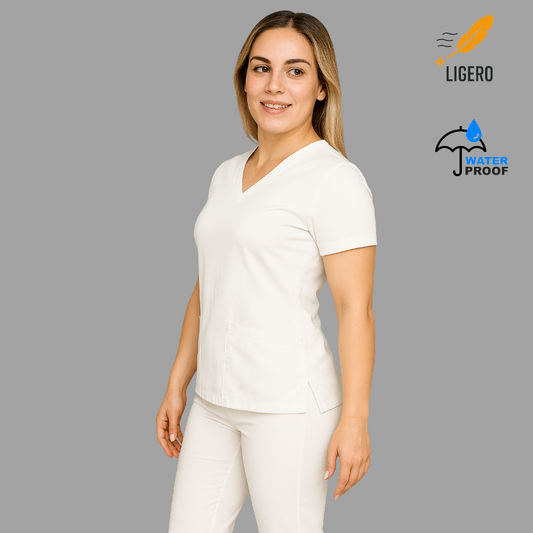 Filipina Mujer 530 Quirúrgica Blanco, Scrubs 530