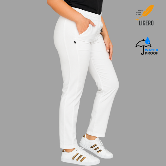 Pantalon Mujer 530 Quirúrgico Blanco Relaxed, Scrubs 530