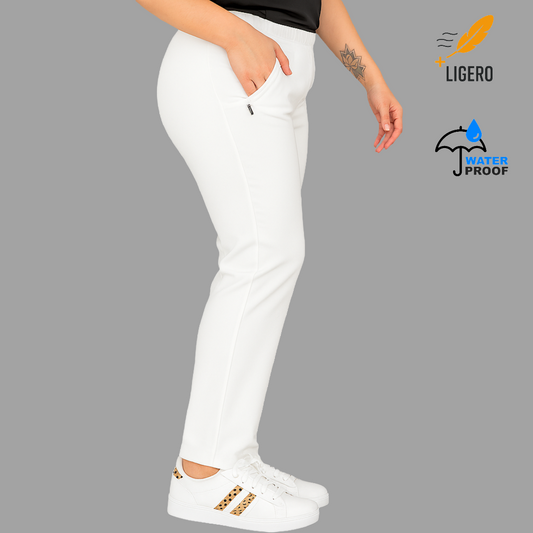 Pantalon Mujer 530 Quirúrgico Blanco Relaxed, Scrubs 530