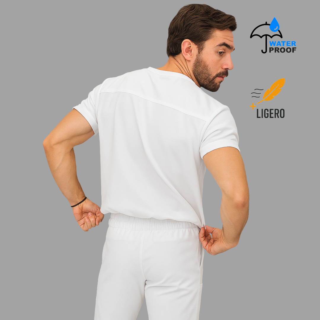 Conjunto Quirúrgico Hombre – Estilo 530 Blanco