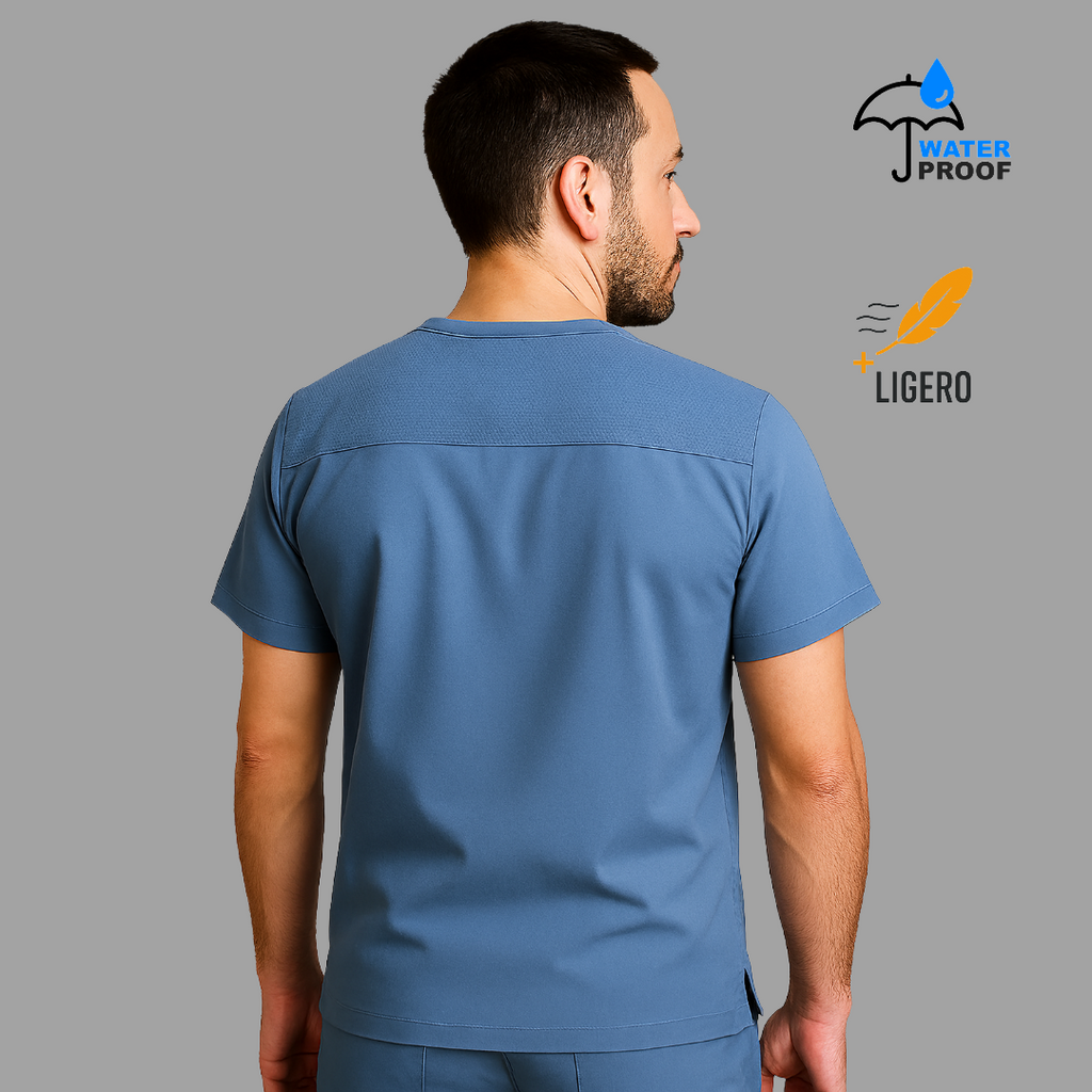 Conjunto Quirúrgico Hombre – Estilo 530 Azul Plumbago