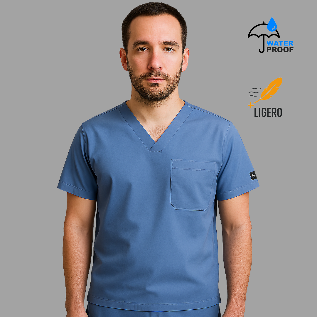 Conjunto Quirúrgico Hombre – Estilo 530 Azul Plumbago