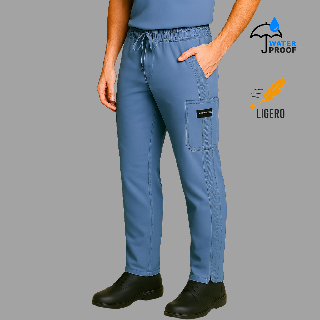 Conjunto Quirúrgico Hombre – Estilo 530 Azul Plumbago