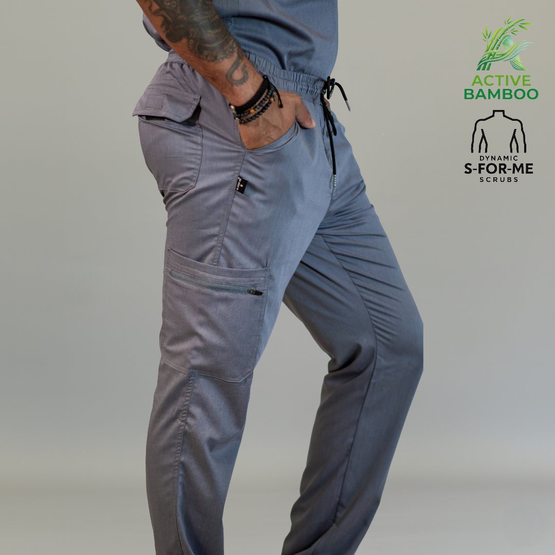 pantalon bamboo hombre 511 gris recto corte clasico Sandel Medica