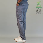 pantalon bamboo hombre 511 gris recto cintura ajustable Sandel Medica