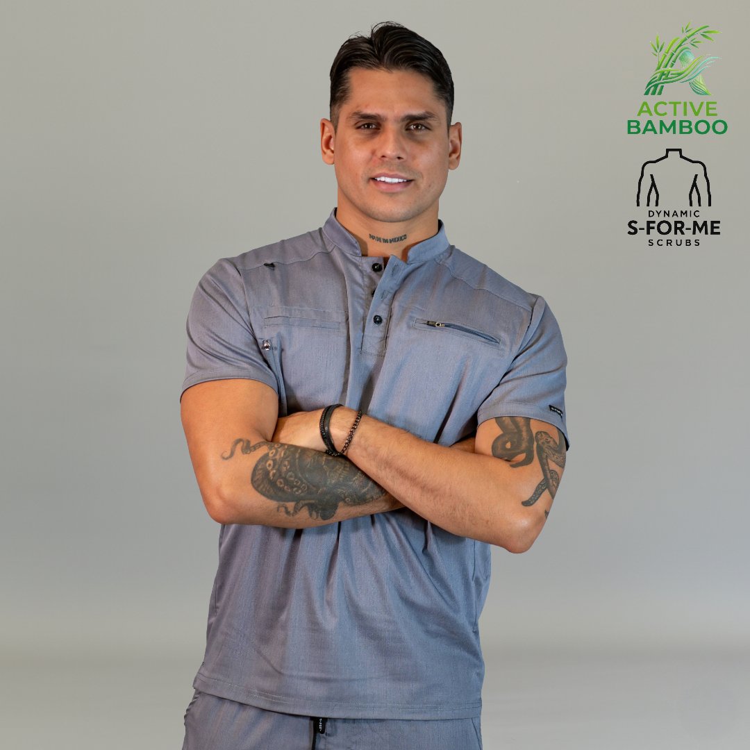 filipina bamboo hombre 511 gris detalle bolsillos Sandel Medica